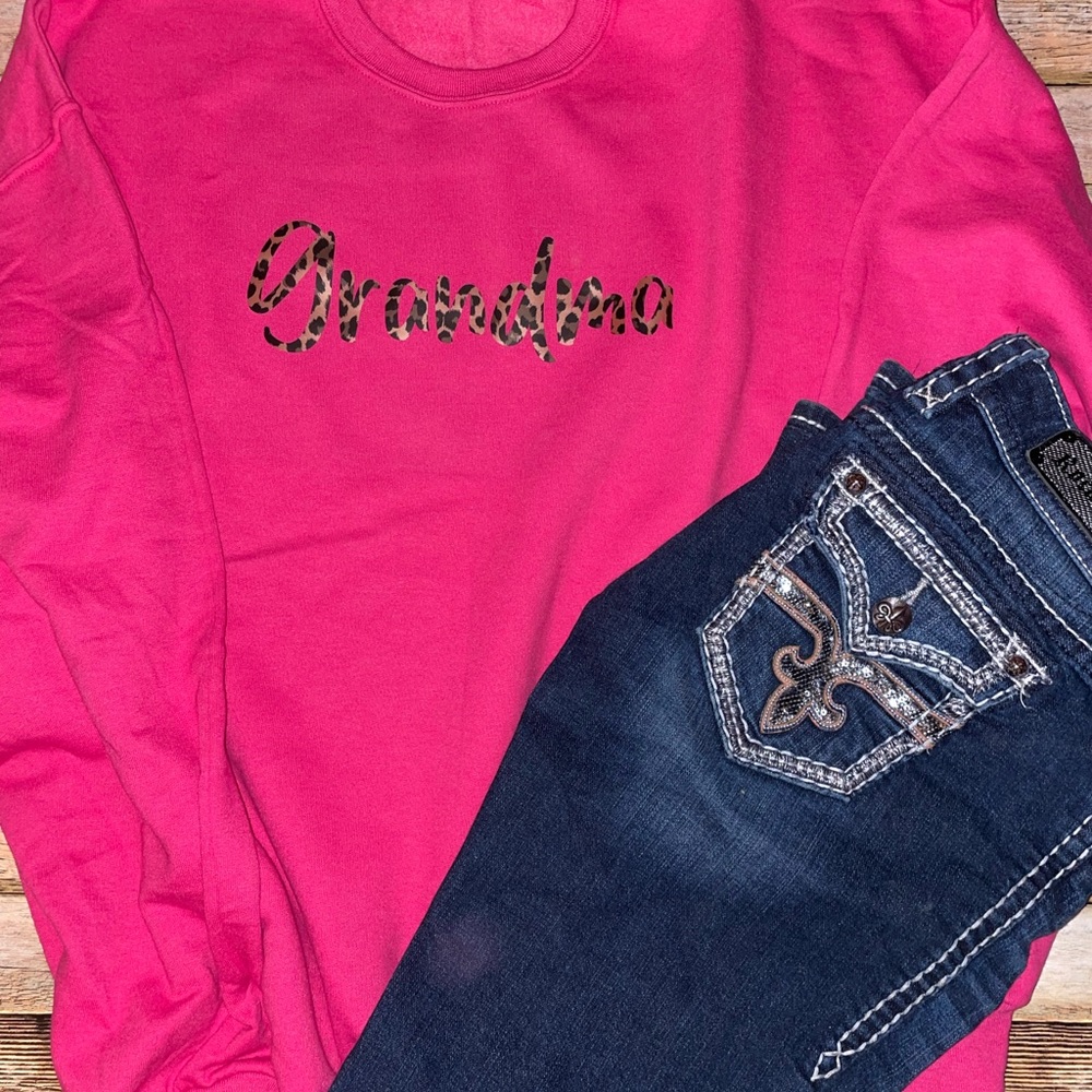 Grandma Leopard sweatshirt